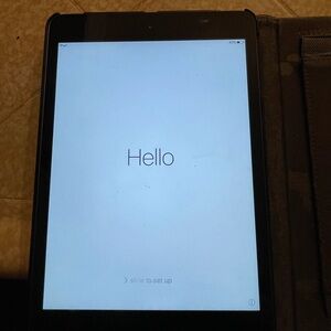 Apple iPad with Black case